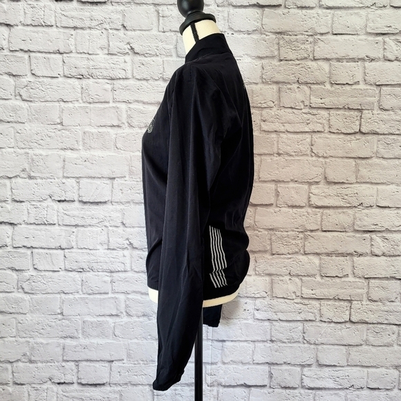 Campagnolo black rain proof cycling zipper closure windbreaker jacket size S - Picture 7 of 13